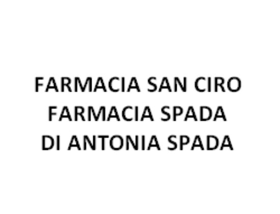 Farmacia San Ciro – tel: 0805481336