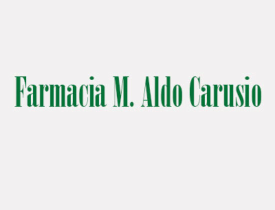 M. Aldo Carusio Farmacia – tel: 082847233