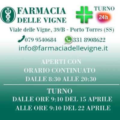 Farmacia delle Vigne a Porto Torres | Servizi di Telemedicina e Consegna Gratuita